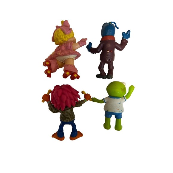 Disney Jr Muppet Babies Gonzo Kermit Animal Miss Piggy PVC Figure Cake Toppers - Picture 2 of 2